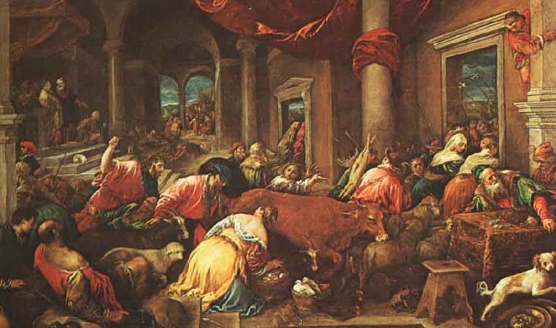 Jacopo Bassano The Purification of the Temple Sweden oil painting art